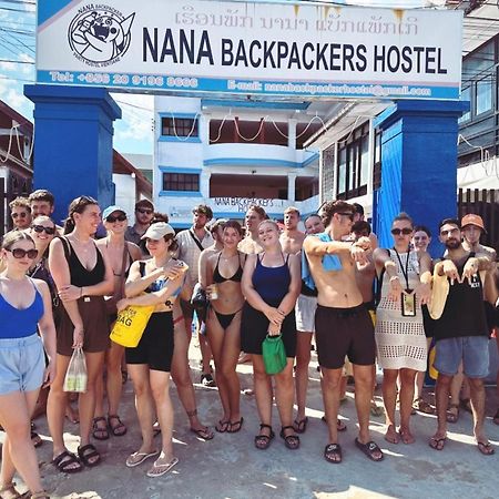 Nana Backpackers Hostel Vang Vieng Ngoại thất bức ảnh