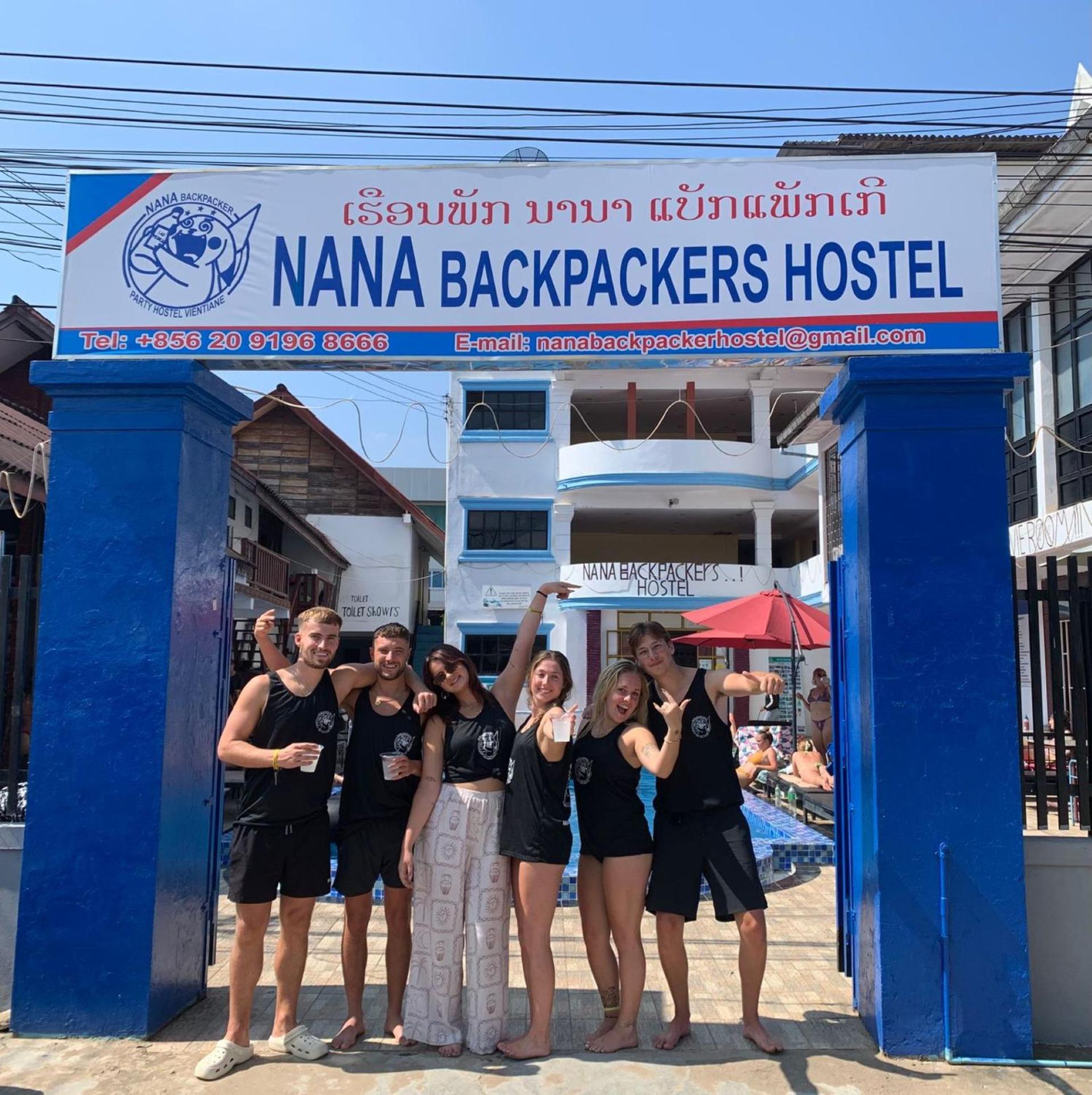 Nana Backpackers Hostel Vang Vieng Ngoại thất bức ảnh