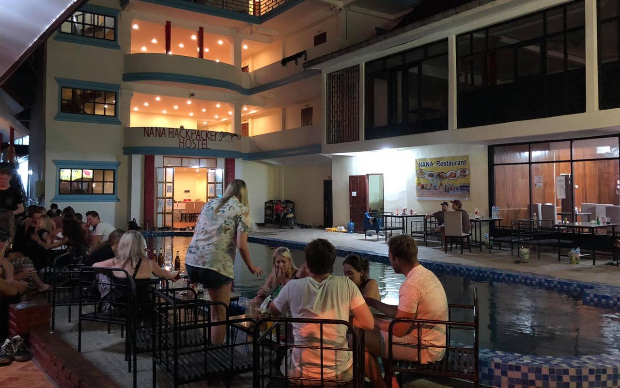 Nana Backpackers Hostel Vang Vieng Ngoại thất bức ảnh