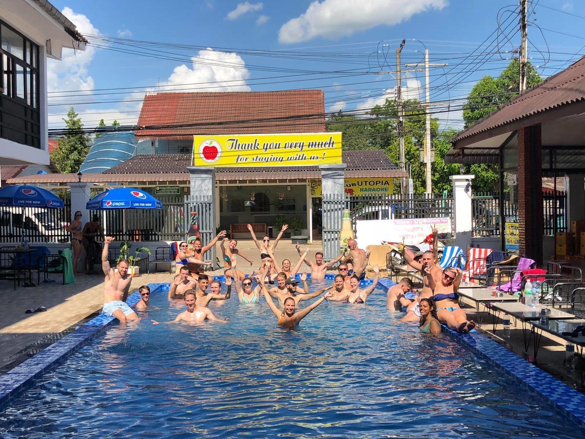 Nana Backpackers Hostel Vang Vieng Ngoại thất bức ảnh